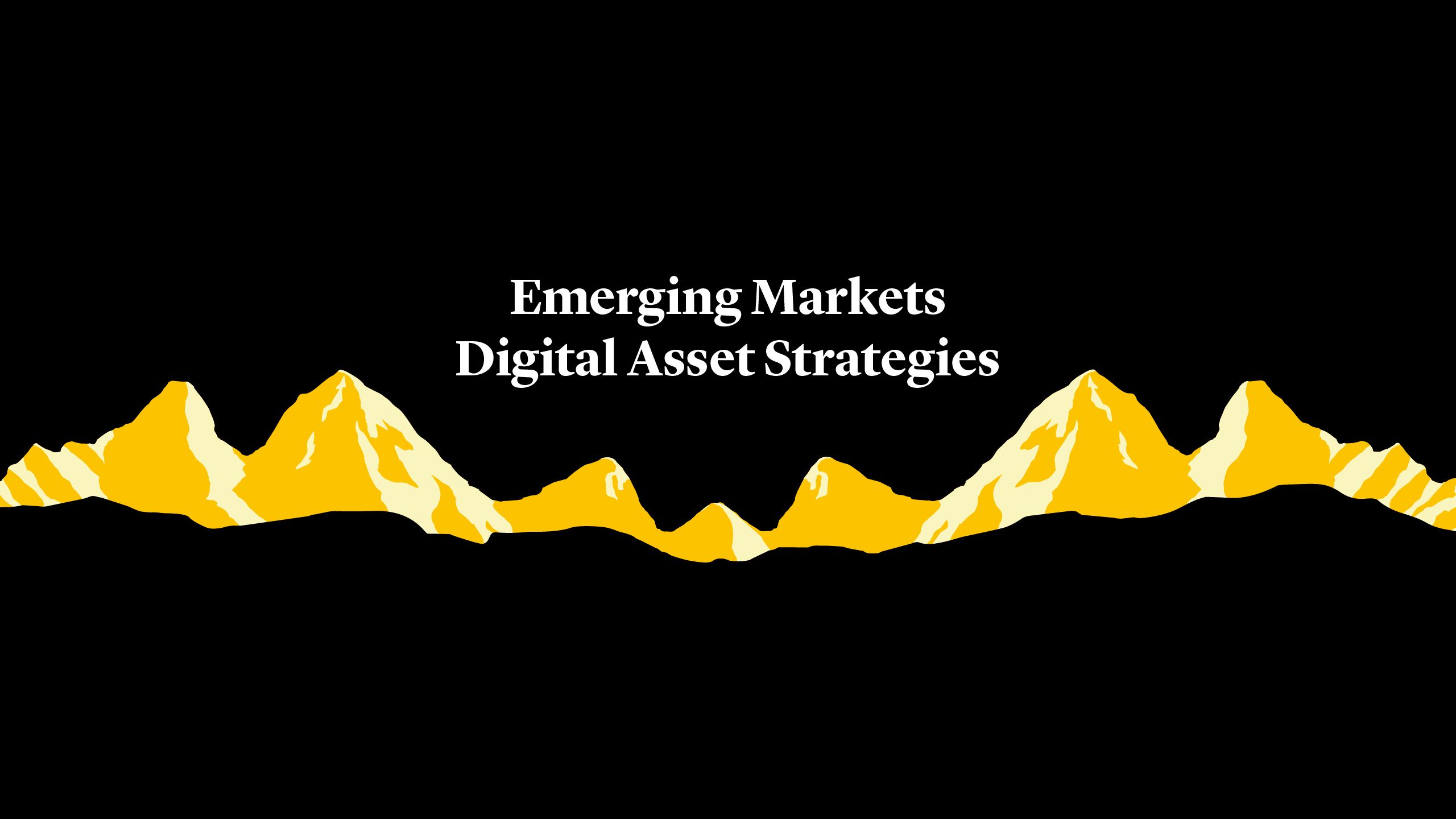 Emerging Markets Digital Asset Strategies