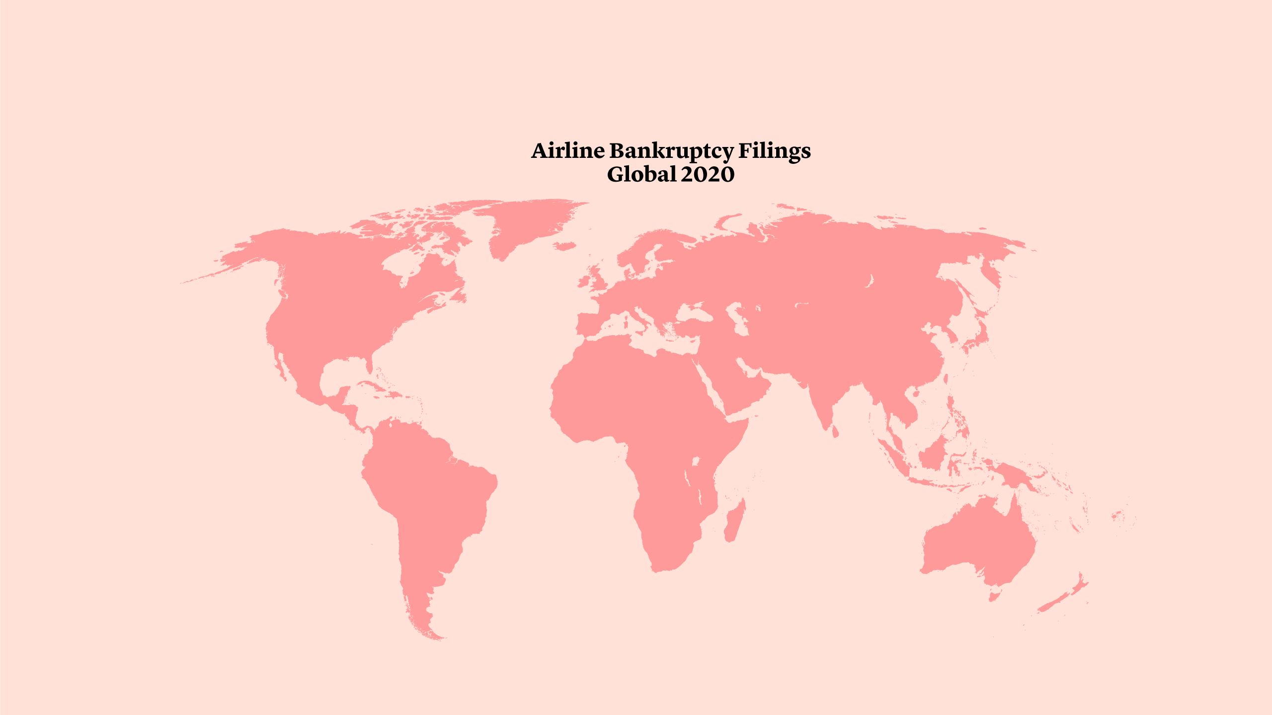 Chart: Airline Bankruptcy FilingsGlobal 2020
