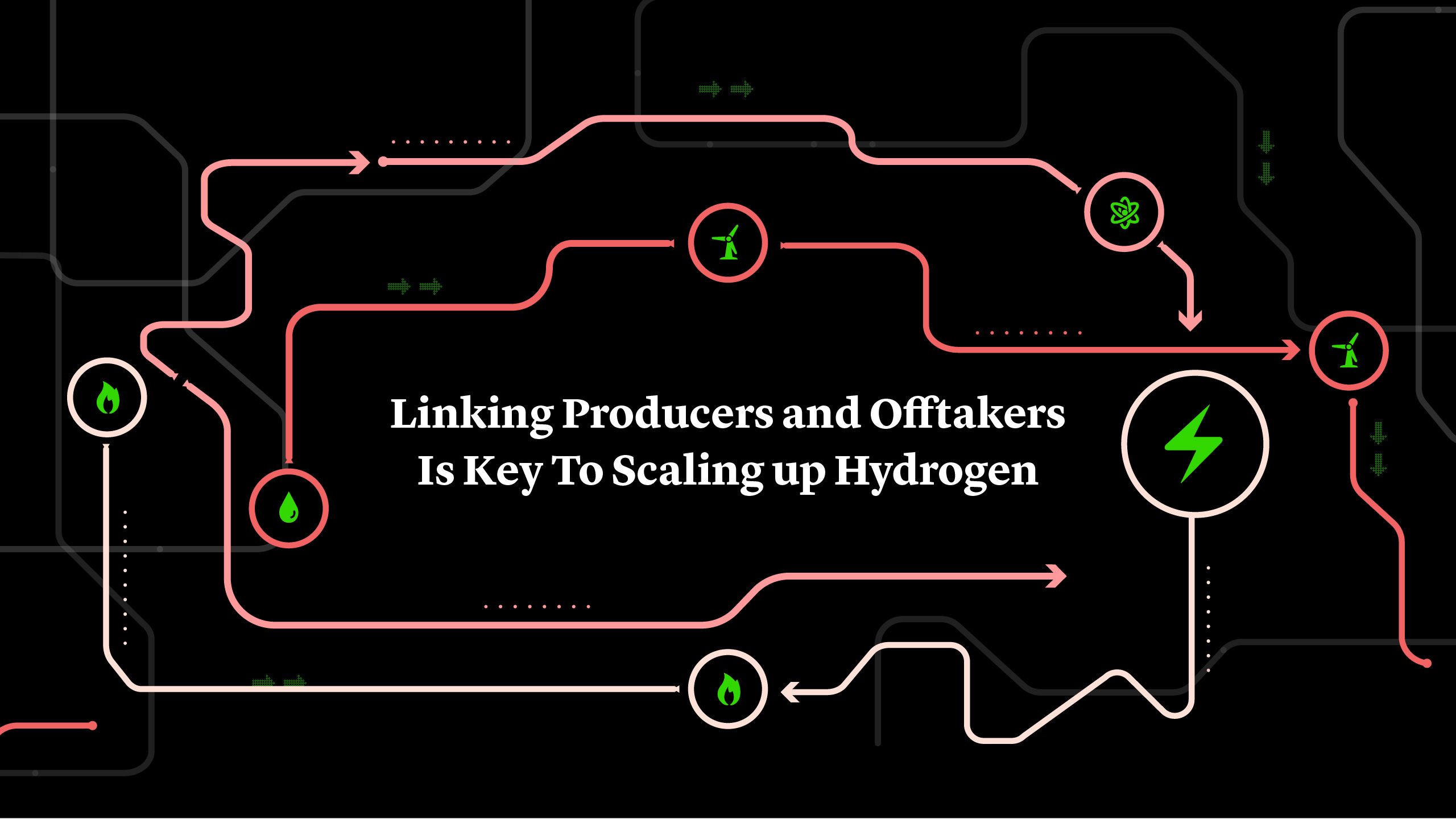 Linking Producers and Offtakers Is Key To Scaling up Hydrogen