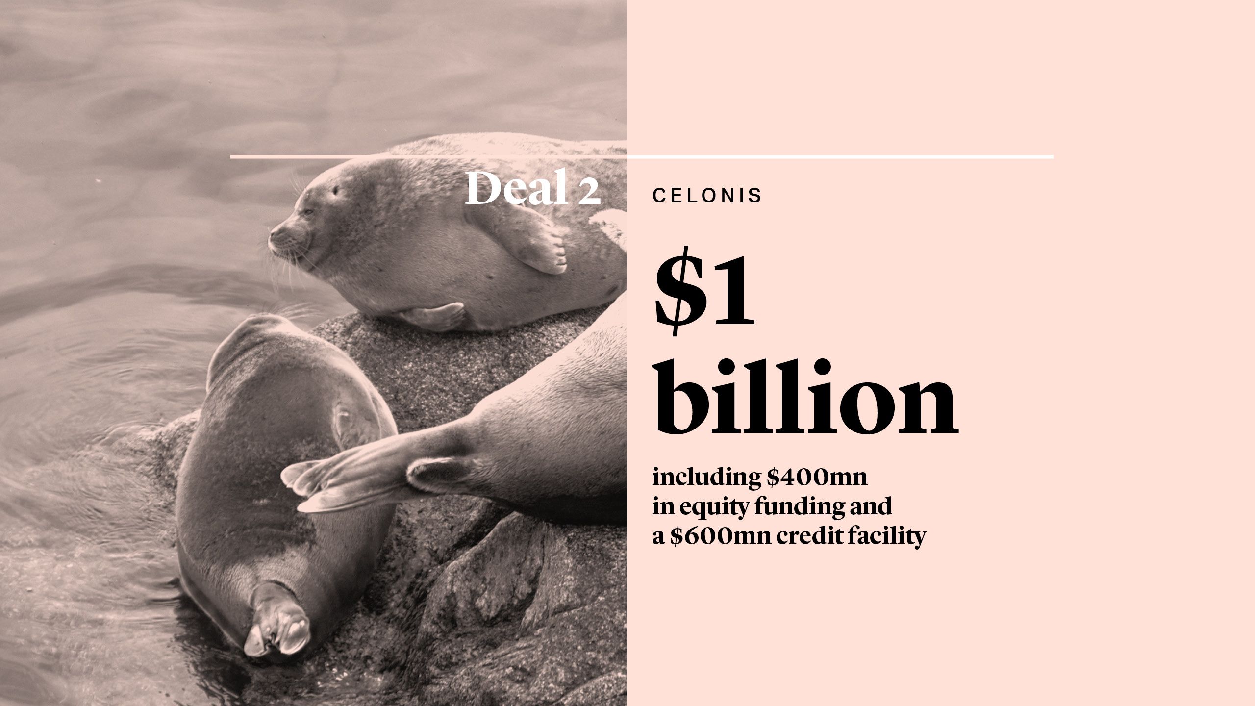 Deal 2 CELONIS $1 billion, incliding $400mn in equity funding and a $600mn credit facility