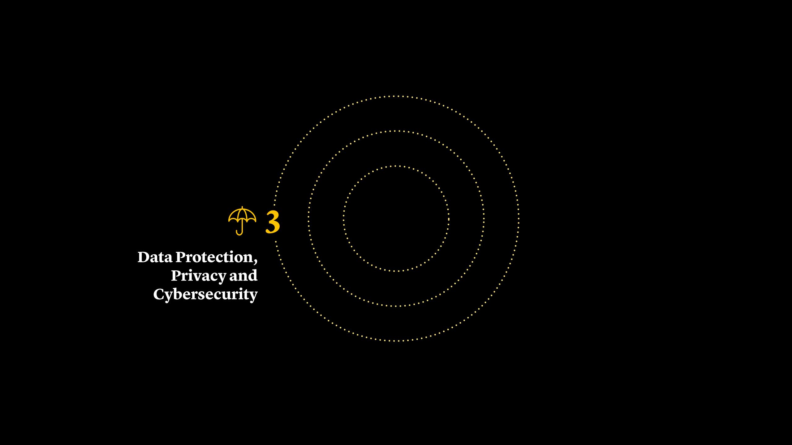 3: Data Protection, Privacy and Cybersecurity